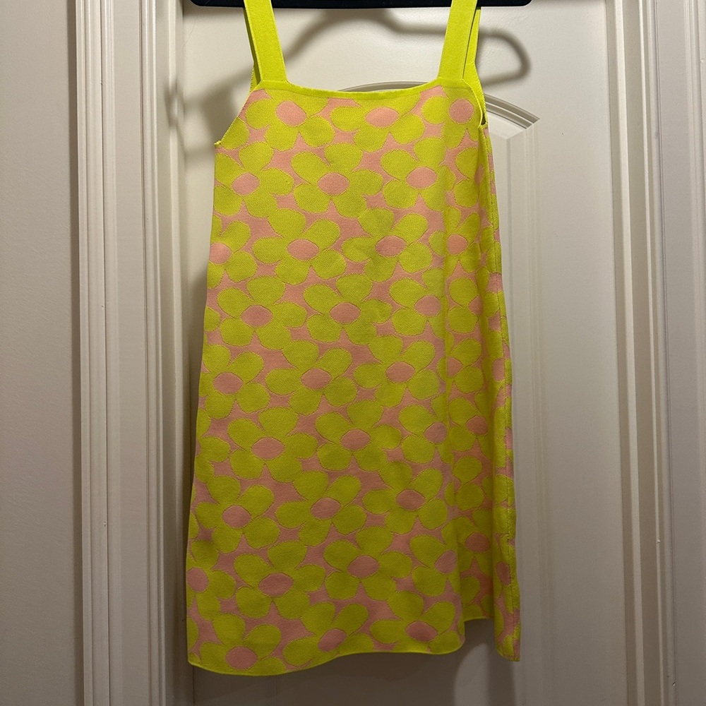 Zara Yellow and Pink Dress